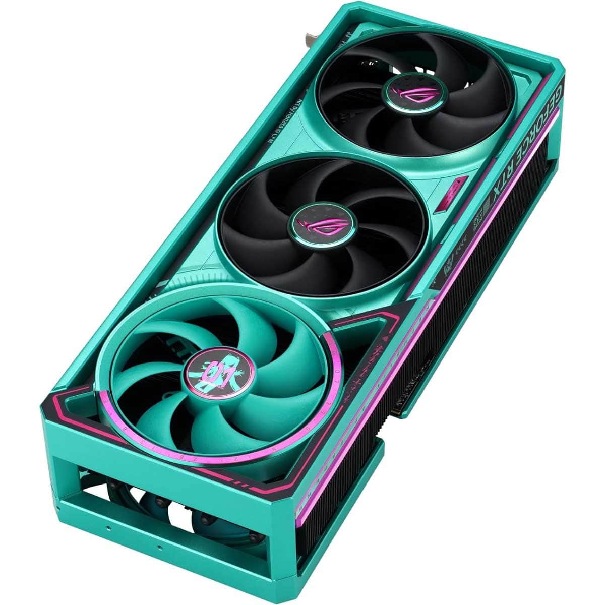 Asus ROG Astral NVIDIA GeForce RTX 5080 16GB GDDR7 OC Hatsune Miku Edition Gaming Graphics Card