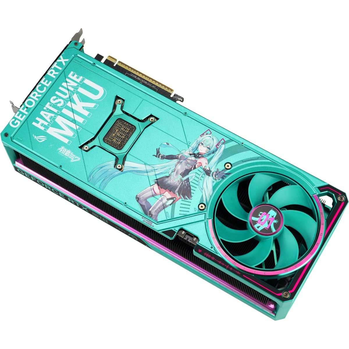 Asus ROG Astral NVIDIA GeForce RTX 5080 16GB GDDR7 OC Hatsune Miku Edition Gaming Graphics Card