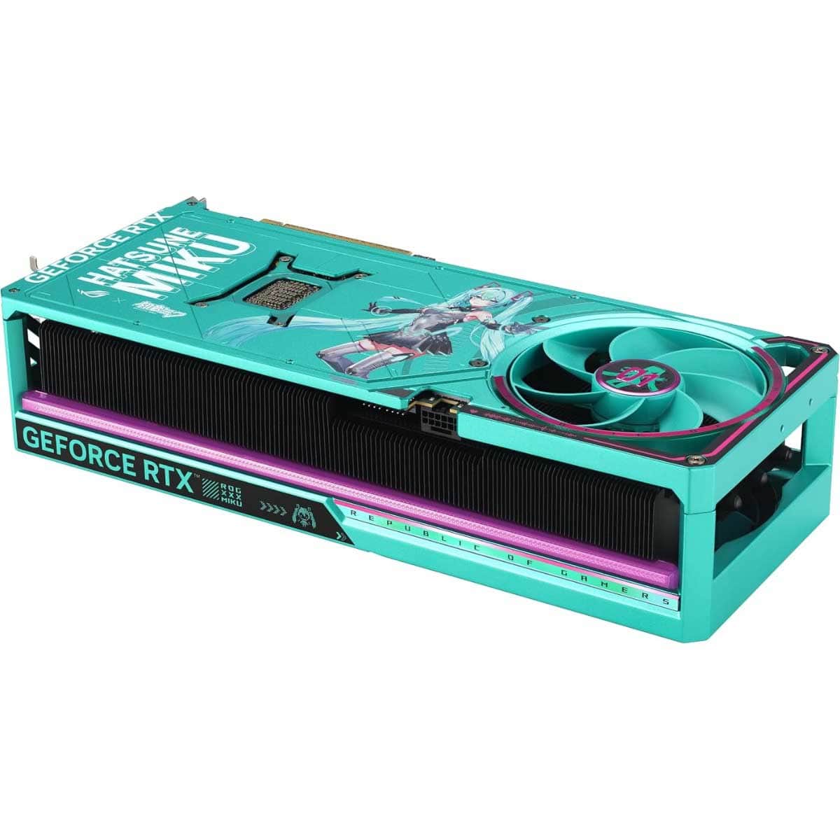 Asus ROG Astral NVIDIA GeForce RTX 5080 16GB GDDR7 OC Hatsune Miku Edition Gaming Graphics Card