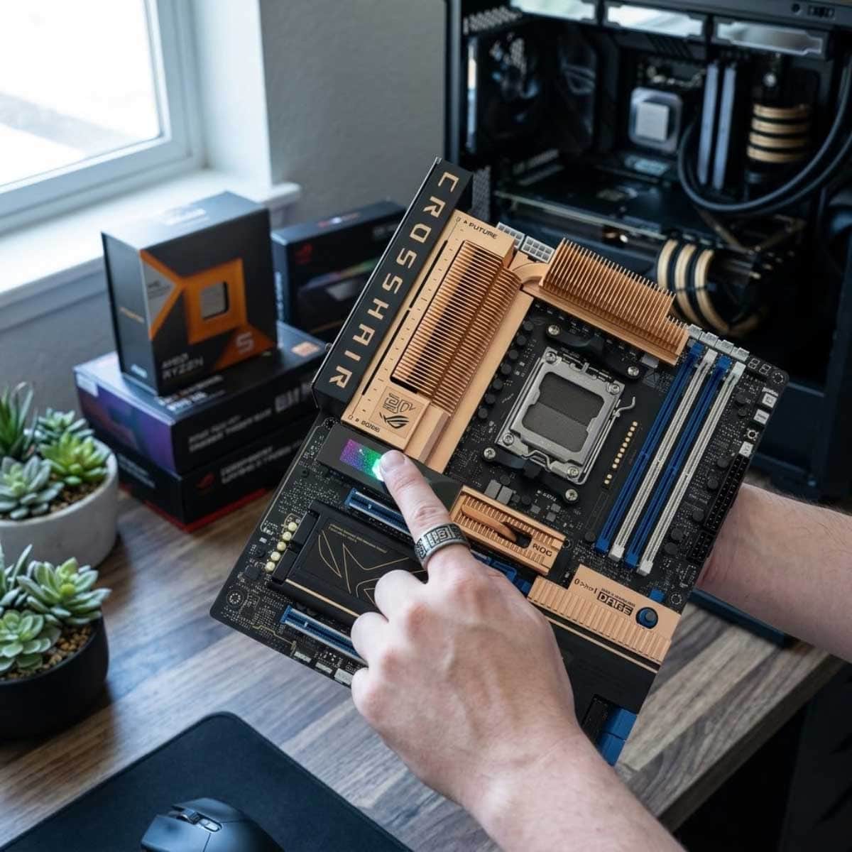 Asus ROG Crosshair 2006 X870E Wi-Fi 7 AMD ATX Motherboard