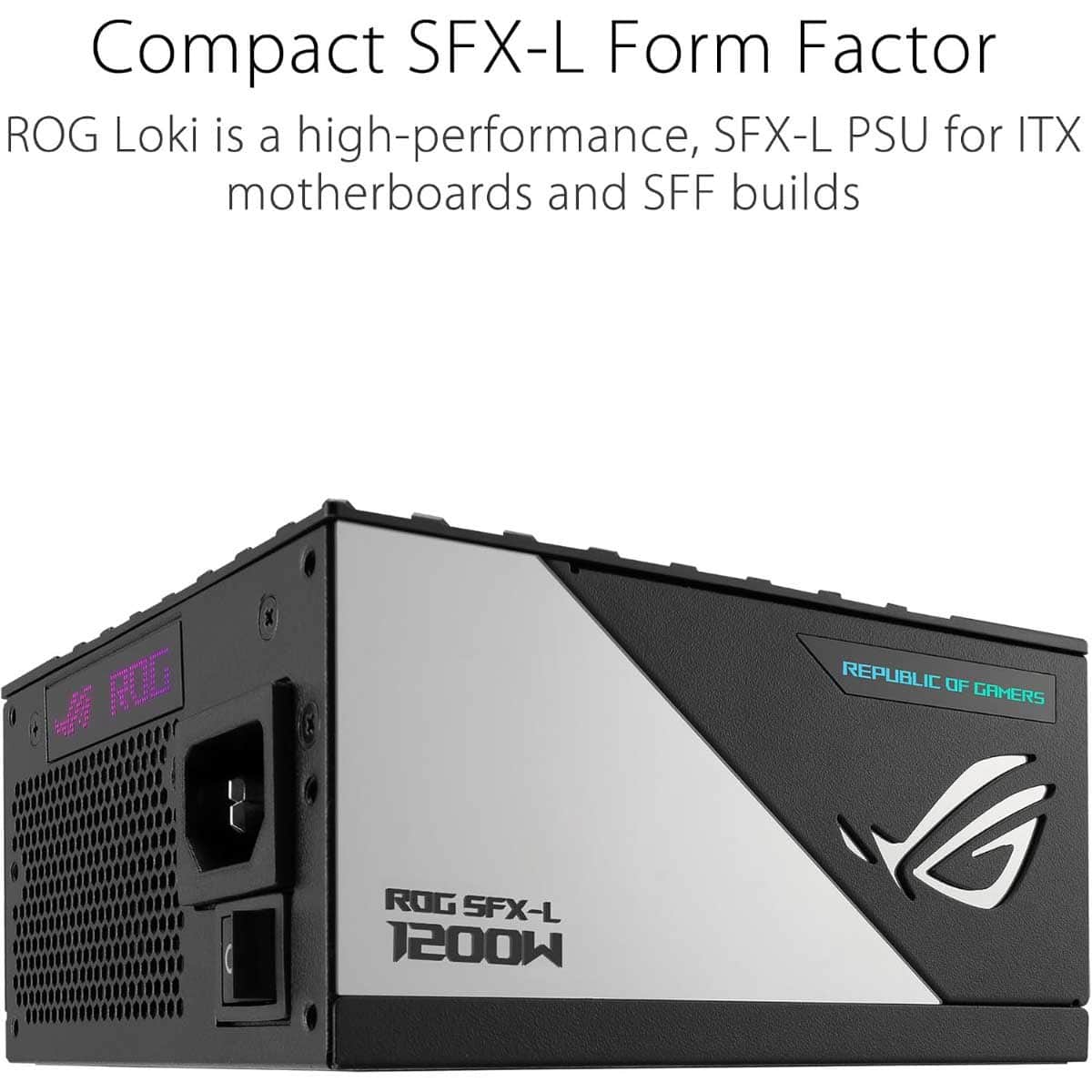 Asus ROG Loki SFX-L 1200W Titanium Fully Modular Power Supply Unit