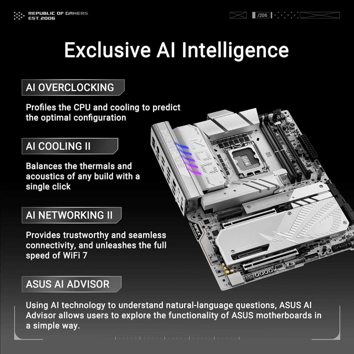 Asus ROG MAXIMUS Z890 APEX Intel ATX Motherboard