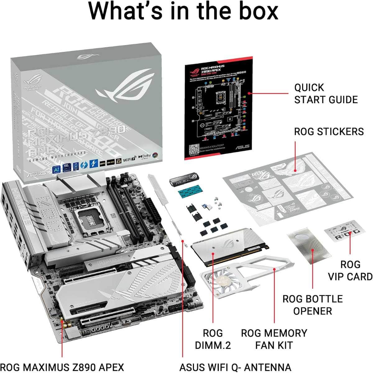 Asus ROG MAXIMUS Z890 APEX Intel ATX Motherboard