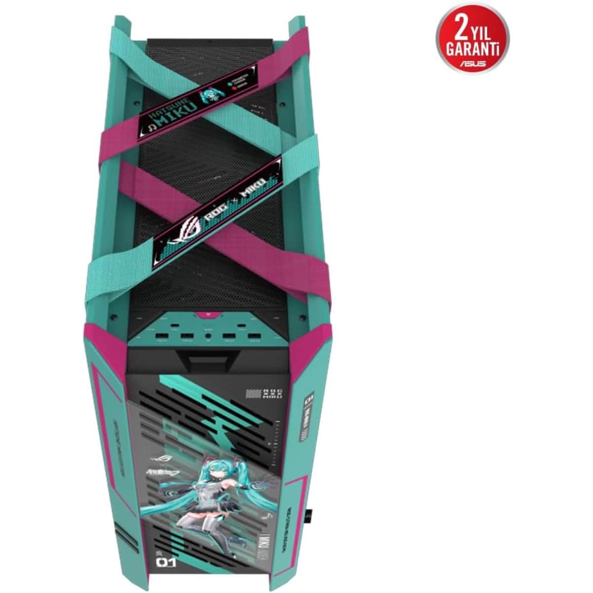 Asus ROG Strix Helios II Hatsune Miku Edition ATX Mid-Tower PC Case