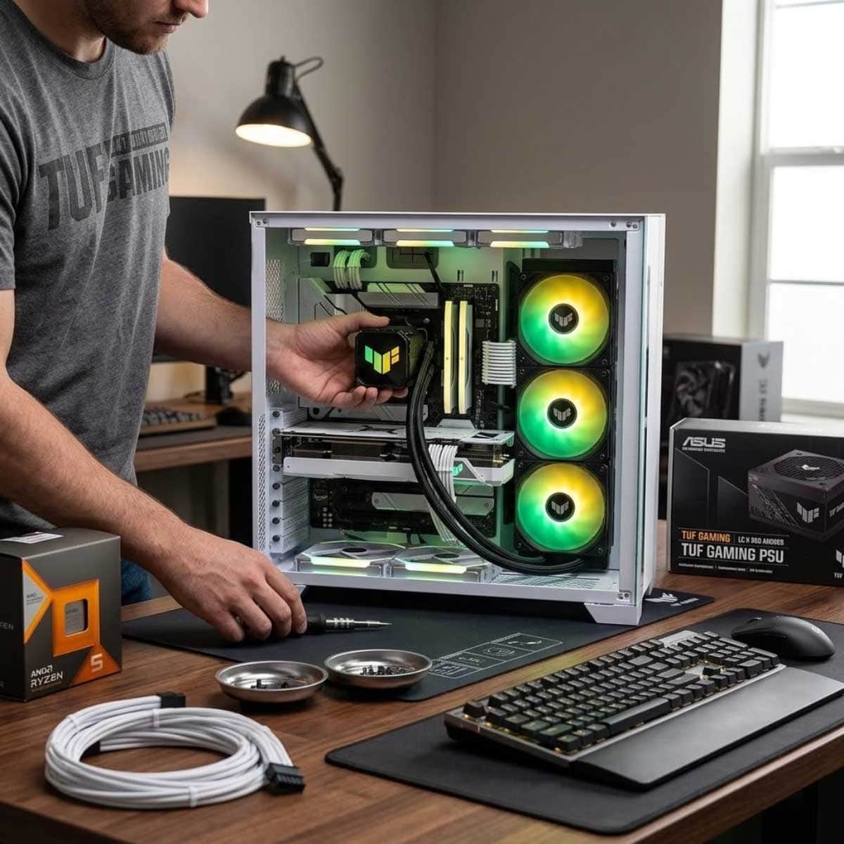 Asus TUF LC III 360 ARGB All-in-One Liquid Gaming CPU Cooler