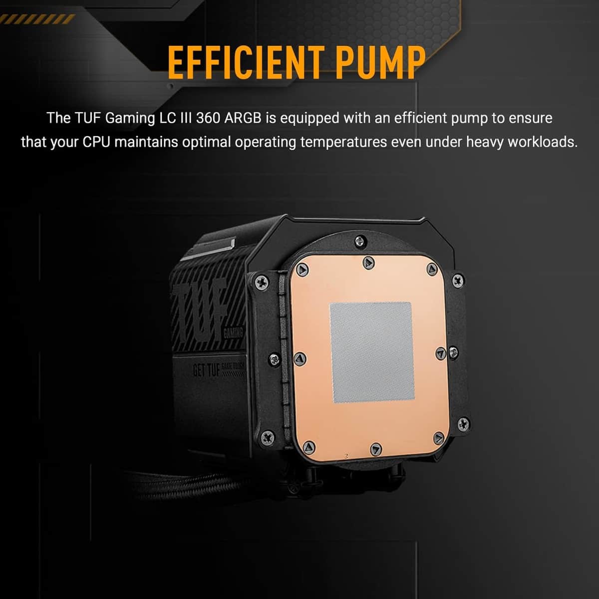 Asus TUF LC III 360 ARGB All-in-One Liquid Gaming CPU Cooler