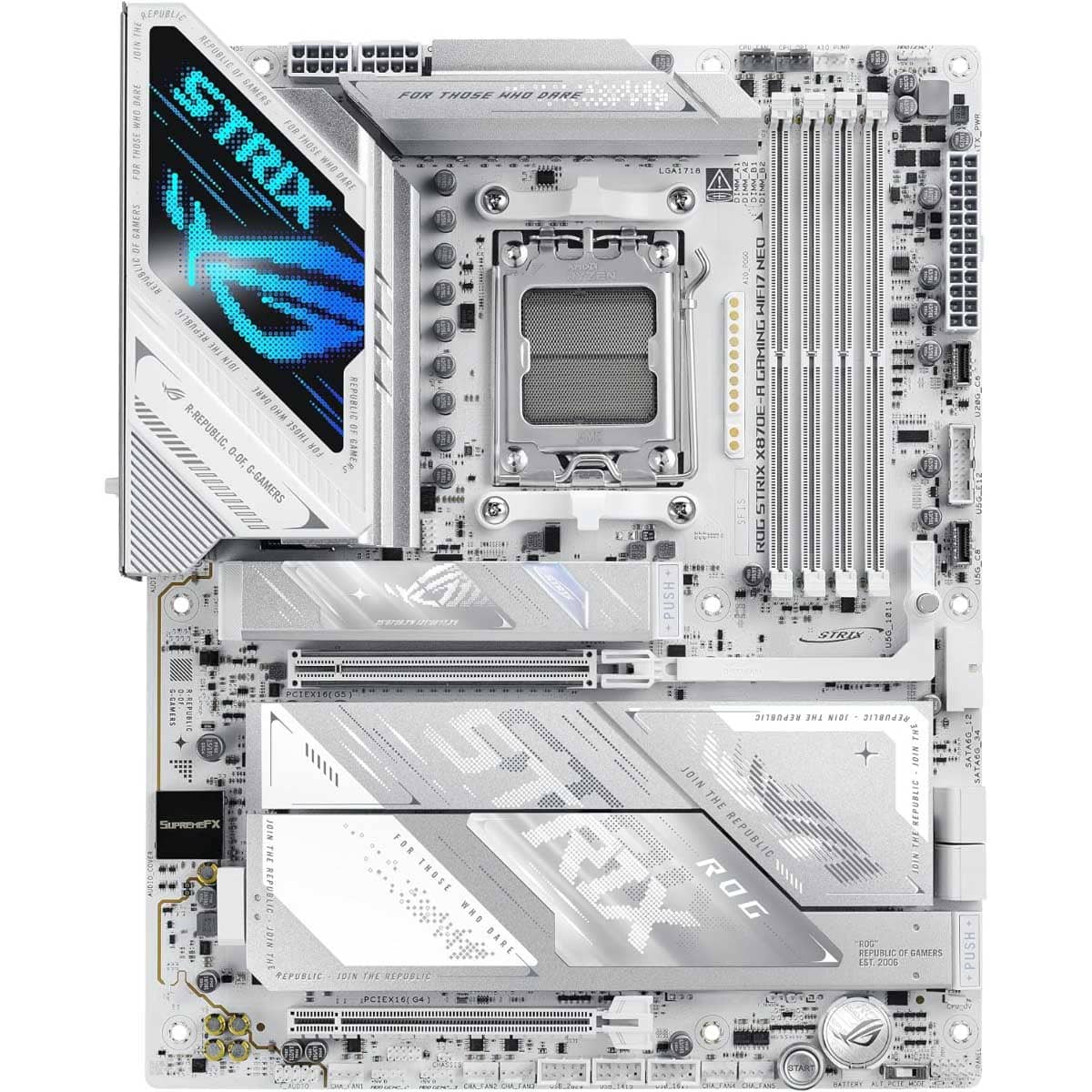 أسوس ROG Strix X870E-A Gaming Wi-Fi7 Neo لوحة أم AMD ATX للألعاب