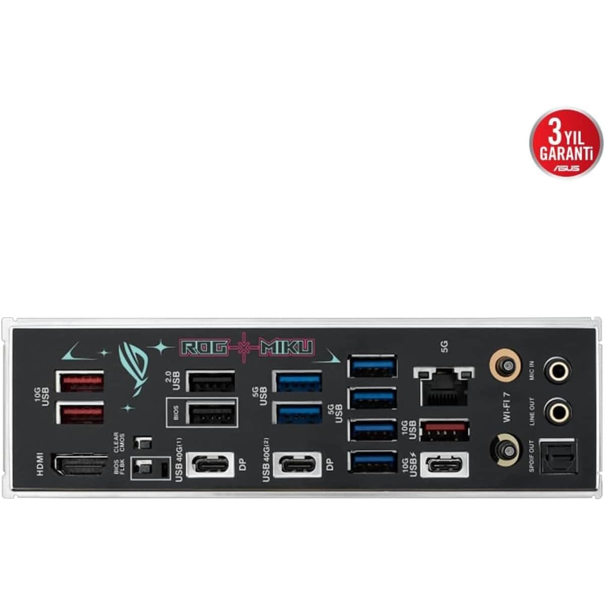 Asus ROG Strix X870E-H Gaming Miku Motherboard