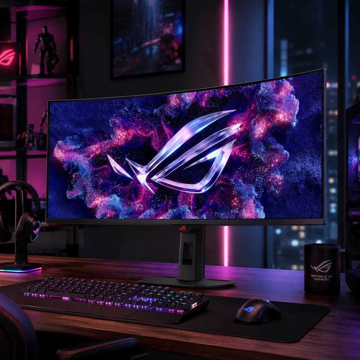 Asus ROG Swift XG34WCDMTG 34" QHD QD-OLED Gaming Monitor