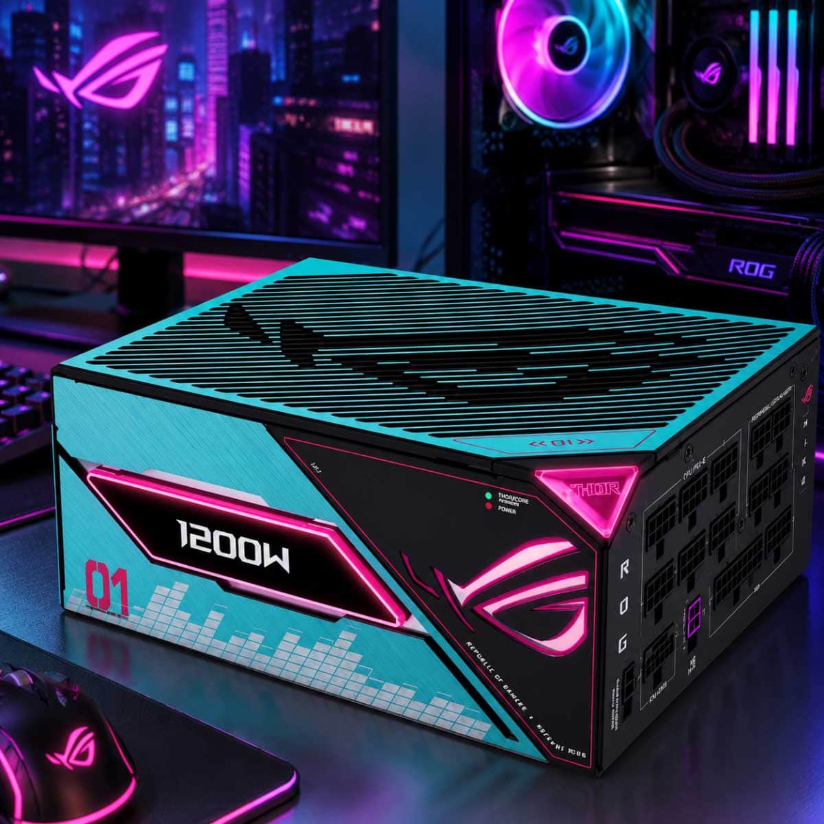Asus ROG Thor 1200W Platinum III Hatsune Miku Edition Power Supply Unit