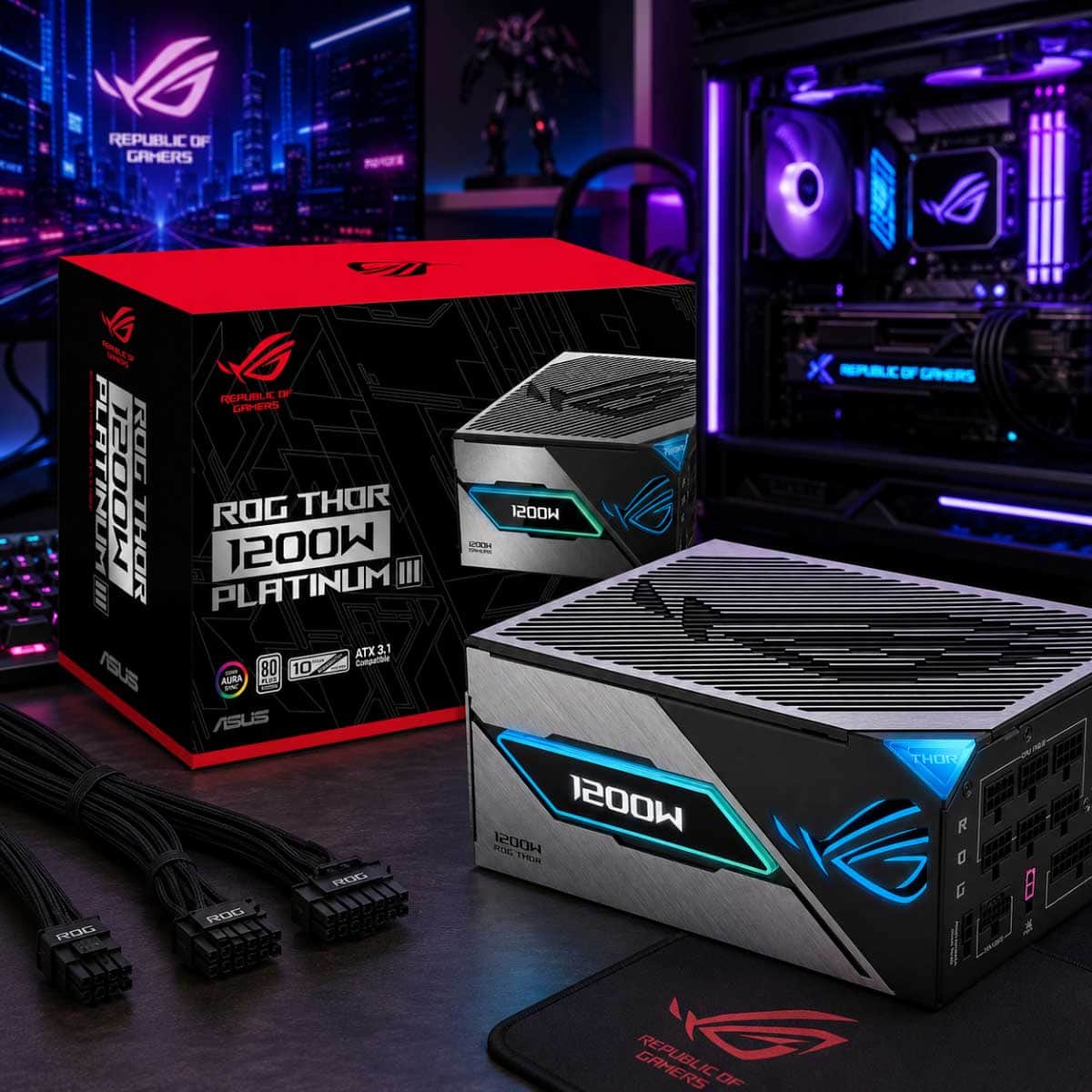 Asus ROG Thor 1200W Platinum III Power Supply Unit