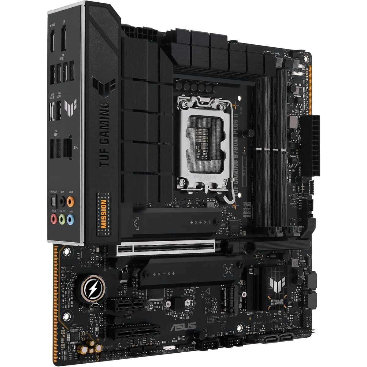 Asus TUF B760M-PlusII Intel B760 LGA 1700 MicroATX Motherboard