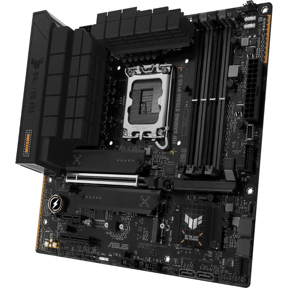 Asus TUF B760M-PlusII Intel B760 LGA 1700 MicroATX Motherboard
