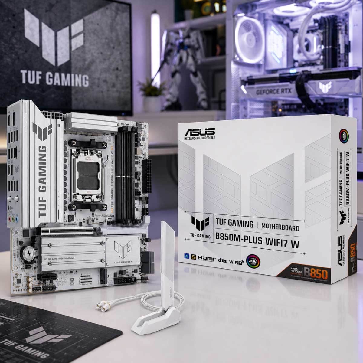 Asus TUF B850M-PLUS Wi-Fi7 AMD MicroATX Motherboard