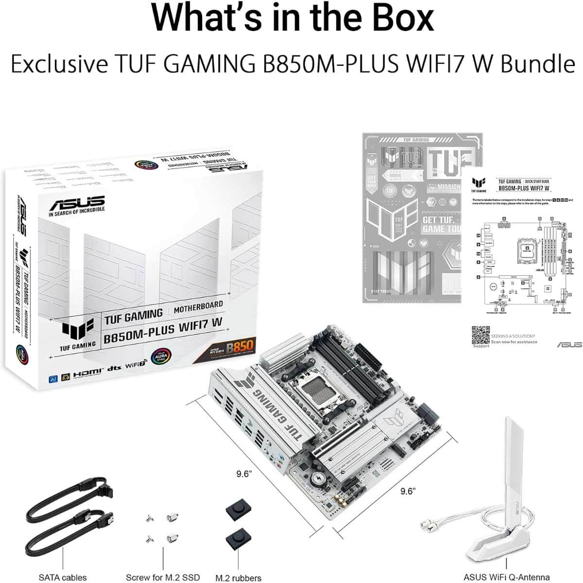 Asus TUF B850M-PLUS Wi-Fi7 AMD MicroATX Motherboard