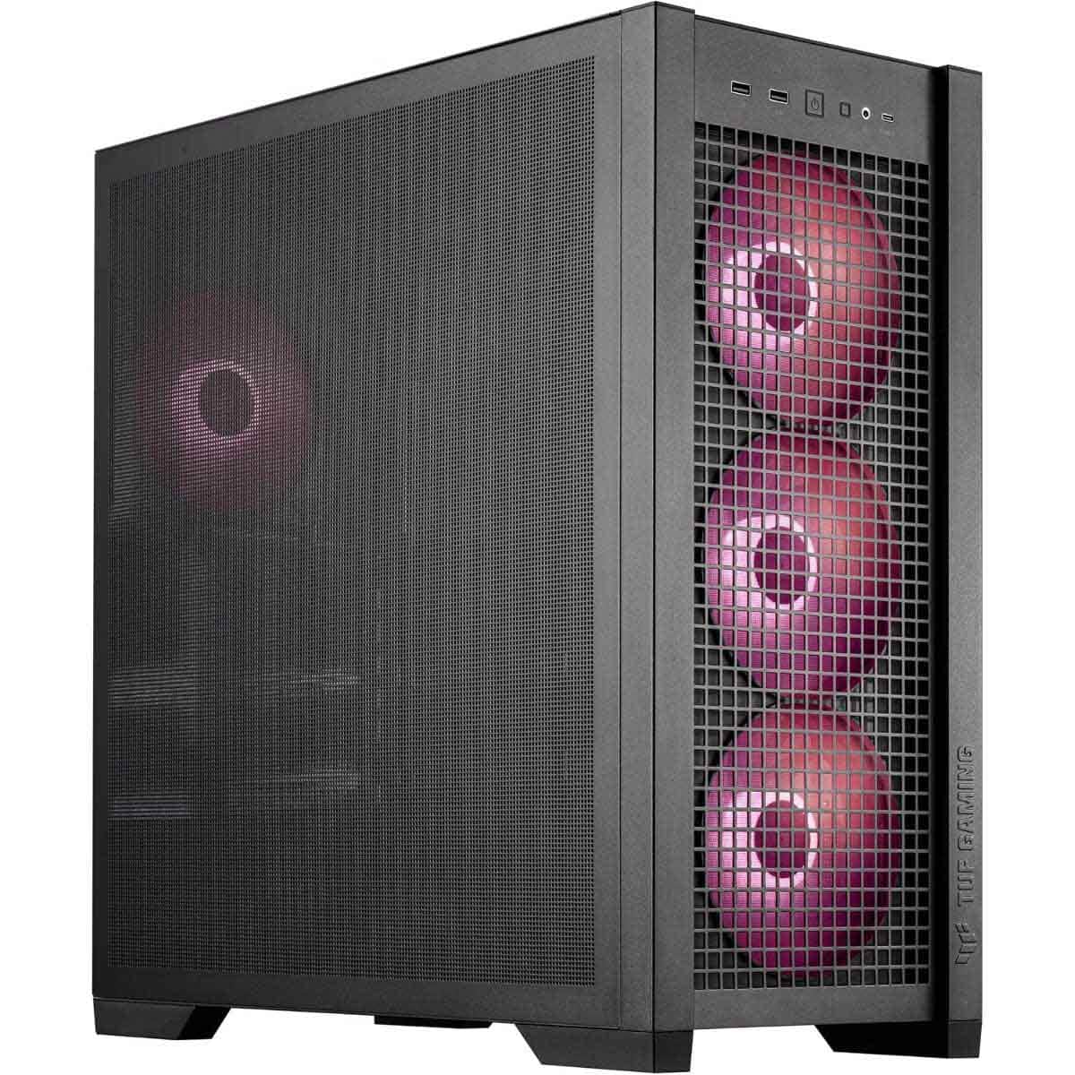 Asus TUF GT302 TG ARGB Mid-Tower Gaming PC Case with Tempered Glass