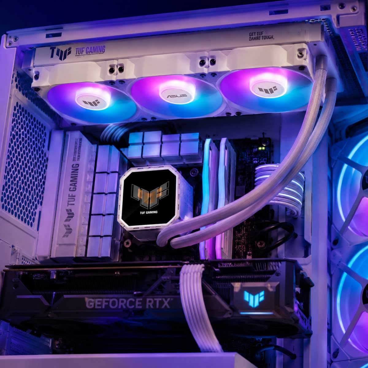 Asus TUF LC III 360 ARGB LCD White All-in-One Liquid Cooling Fan