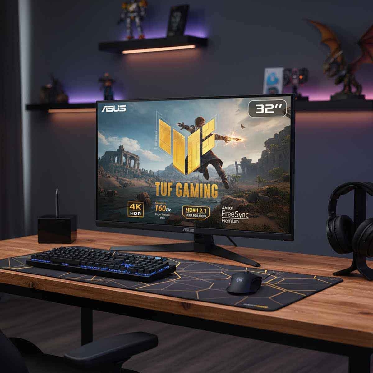 ASUS 31.5" TUF VG32UQA1A Gaming Monitor