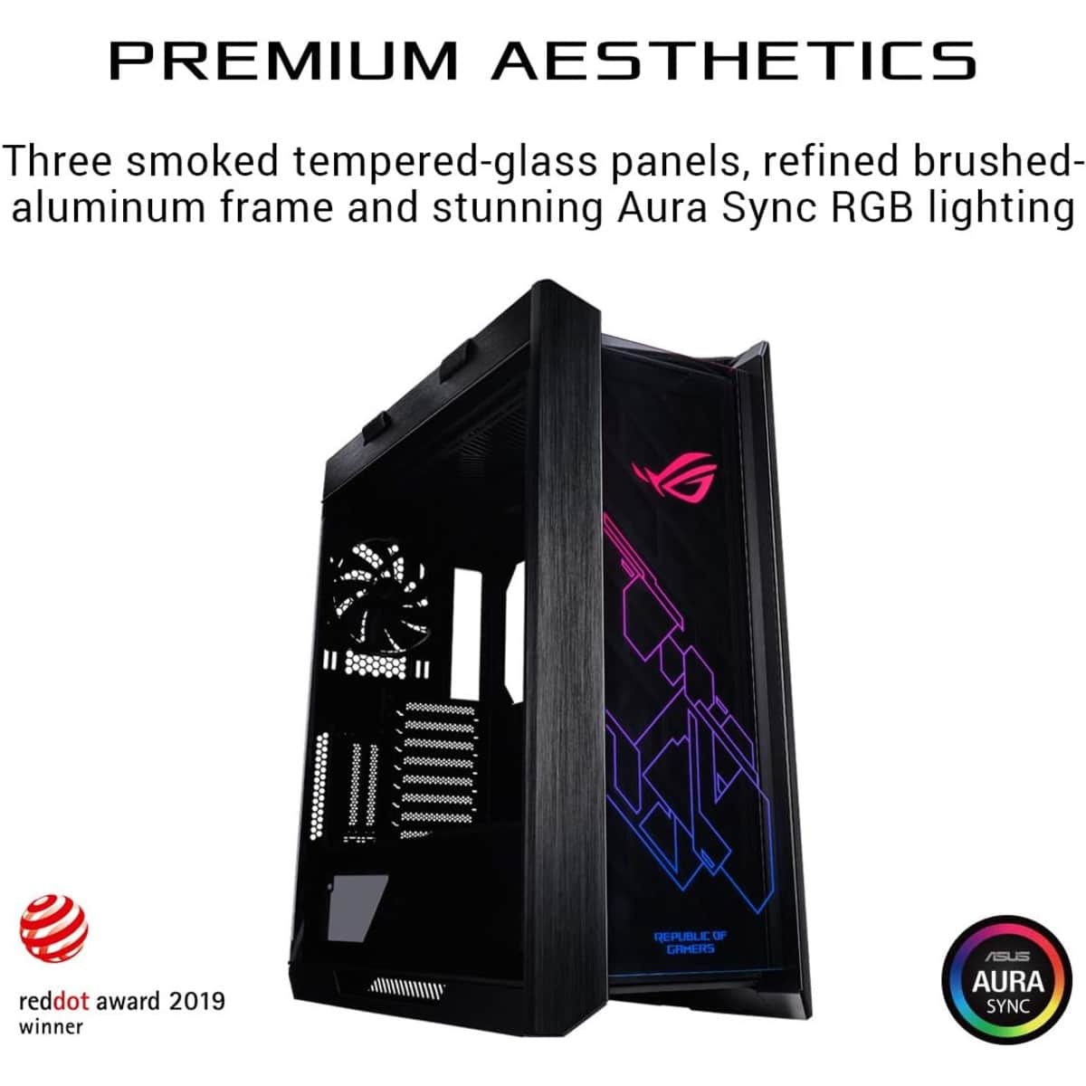 Asus USB-BE92 Nano Mid-Tower PC Case with Tempered Glass