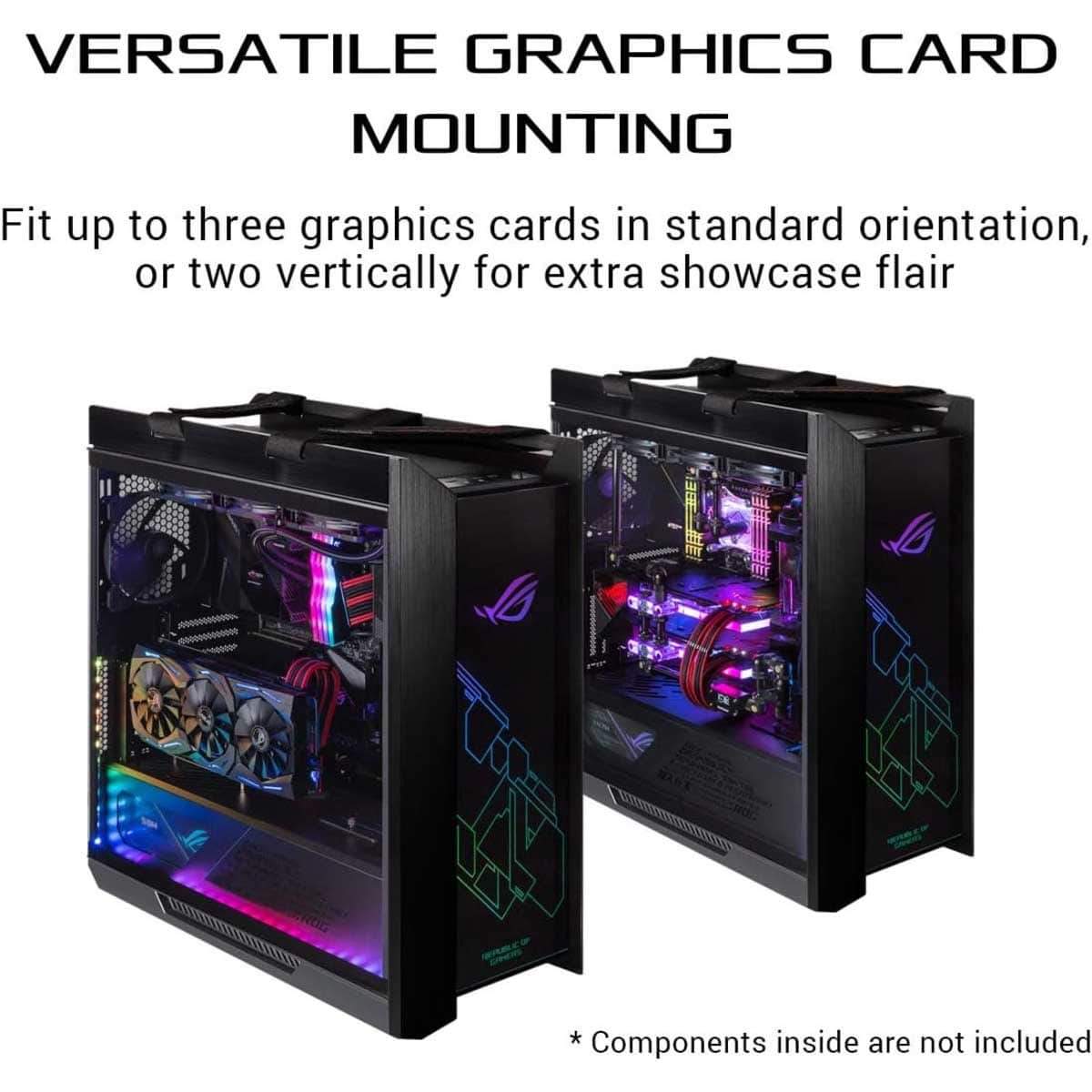 Asus USB-BE92 Nano Mid-Tower PC Case with Tempered Glass