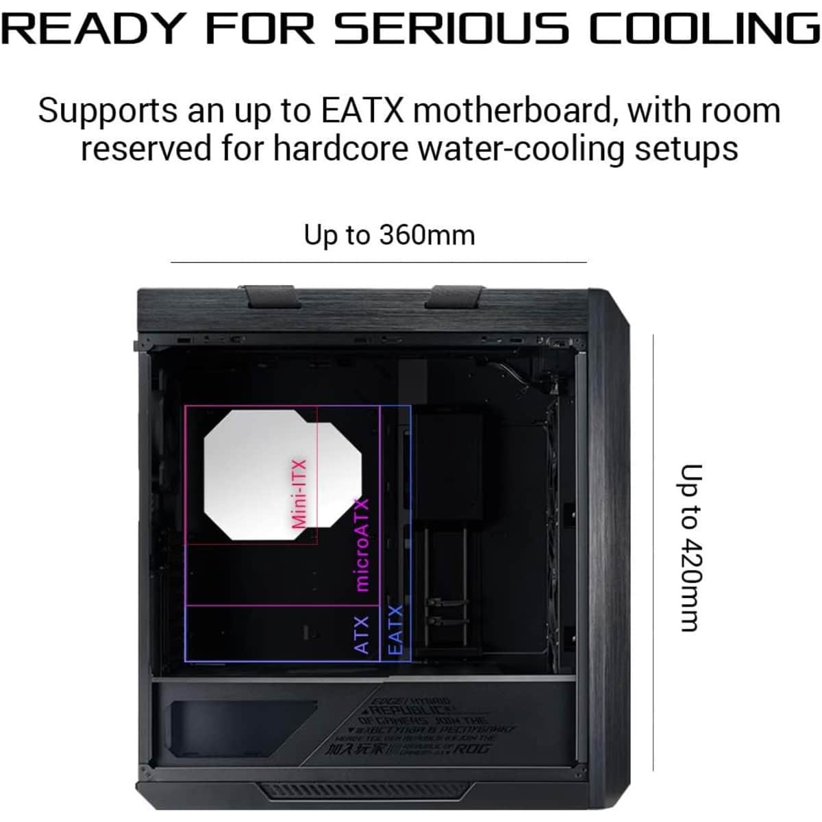 Asus USB-BE92 Nano Mid-Tower PC Case with Tempered Glass