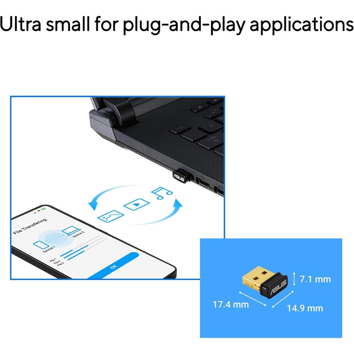 Asus USB-BT540 Dongle Network Adapter