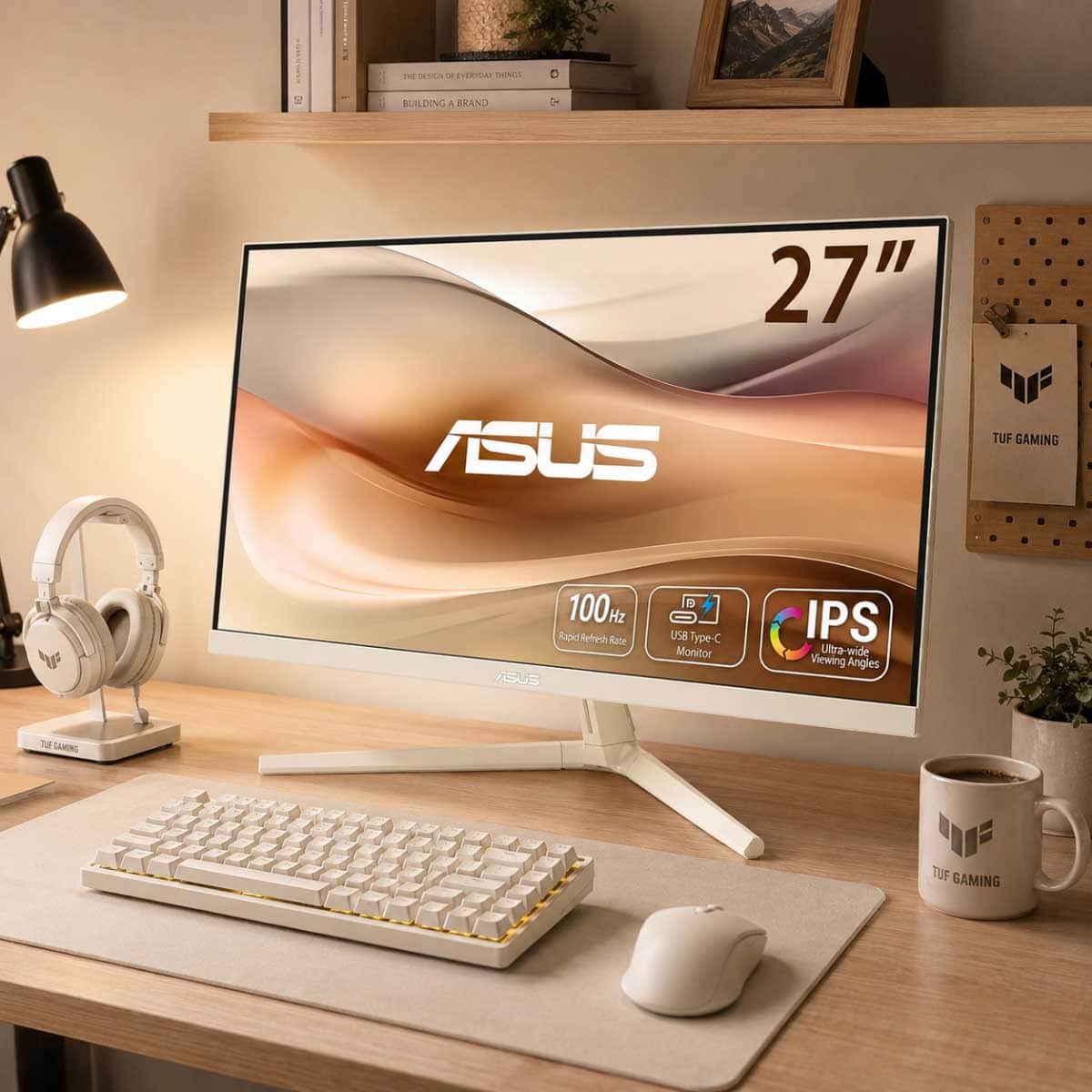 Asus VU279CFE 27" FHD 100Hz USB-C Gaming Monitor
