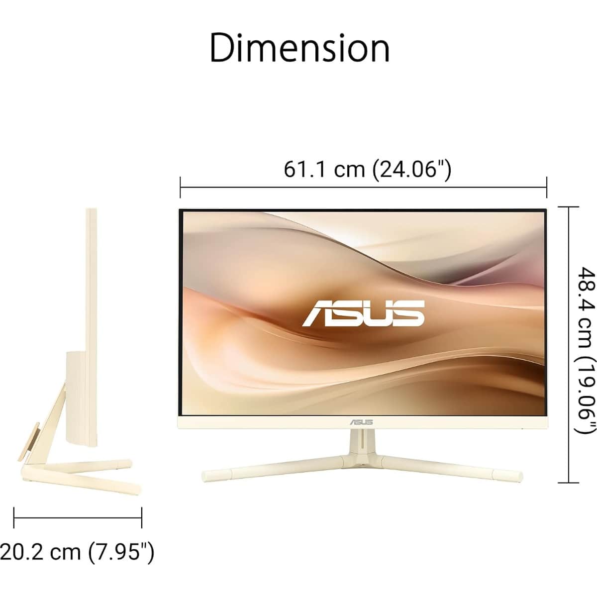 Asus VU279CFE 27" FHD 100Hz USB-C Gaming Monitor