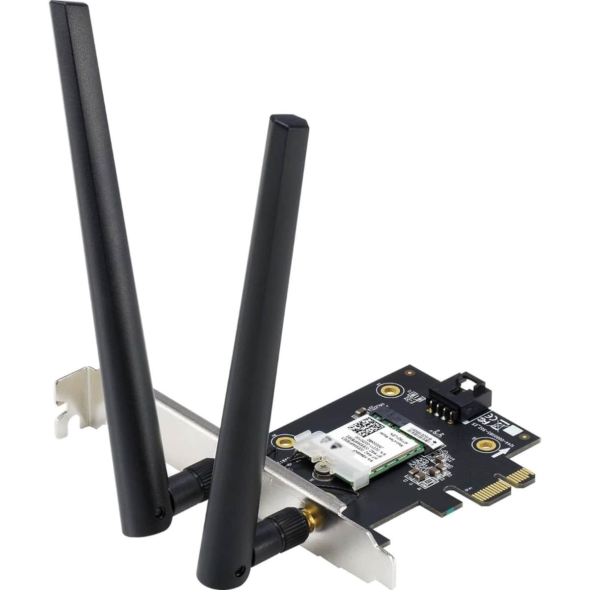Asus Wi-Fi 6E PCE-AXE5400 Magnetized Base Network Adapter with 2 External Antennas