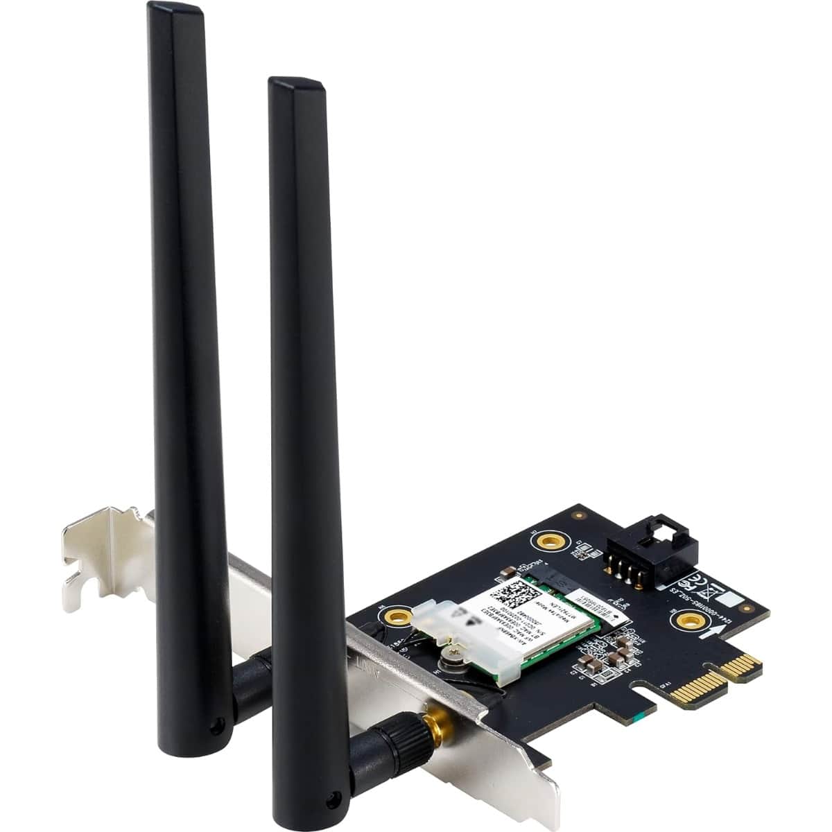 Asus Wi-Fi 6E PCE-AXE5400 Magnetized Base Network Adapter with 2 External Antennas