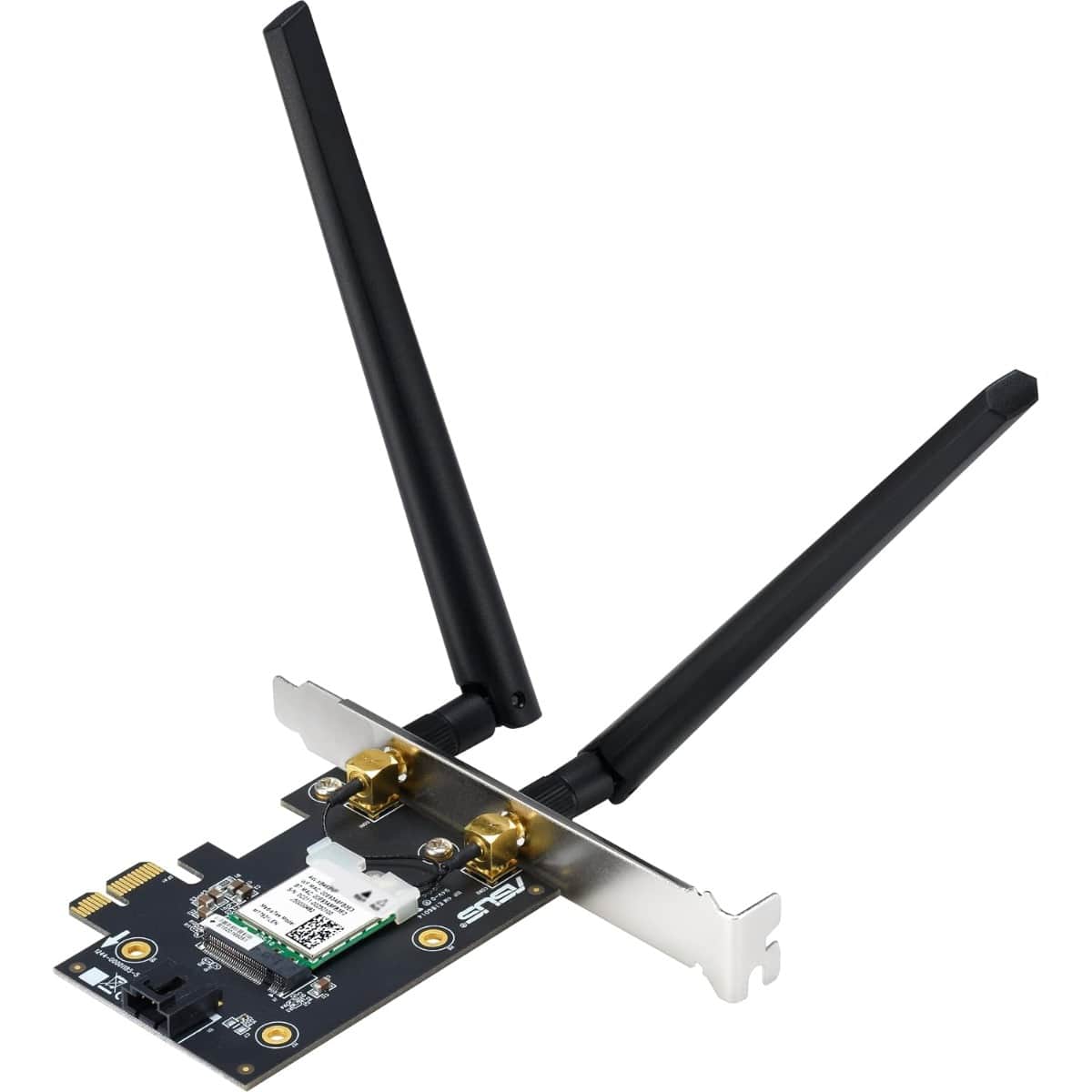 Asus Wi-Fi 6E PCE-AXE5400 Magnetized Base Network Adapter with 2 External Antennas