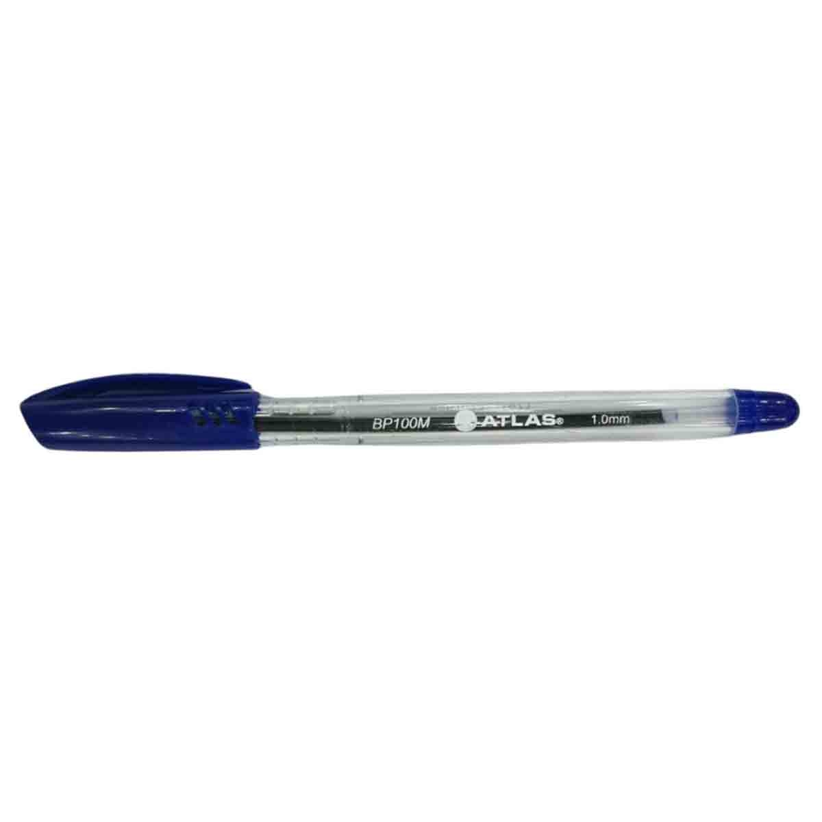 SD Inovacoes Grafica Spiral BB Notebook with Atlas Blue Ballpoint Pen Combo Pack