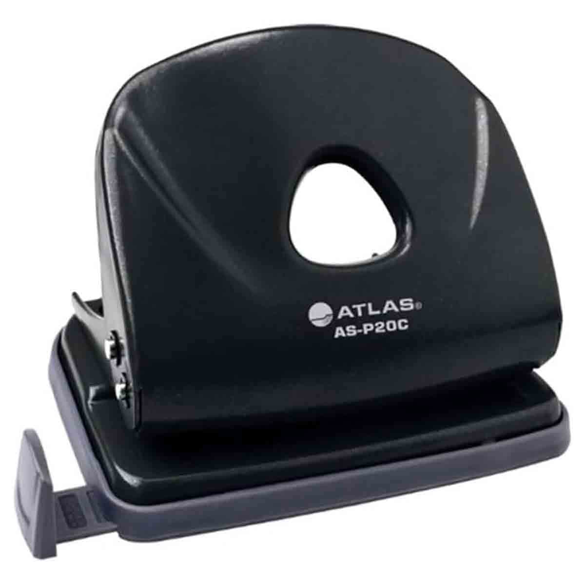 Atlas 20-Sheets Black Paper Punch