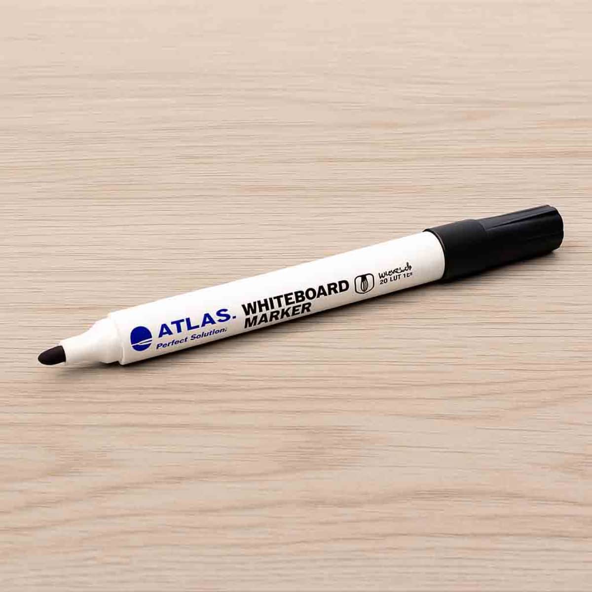 Atlas Smooth Tip Whiteboard Marker, Pack of 12
