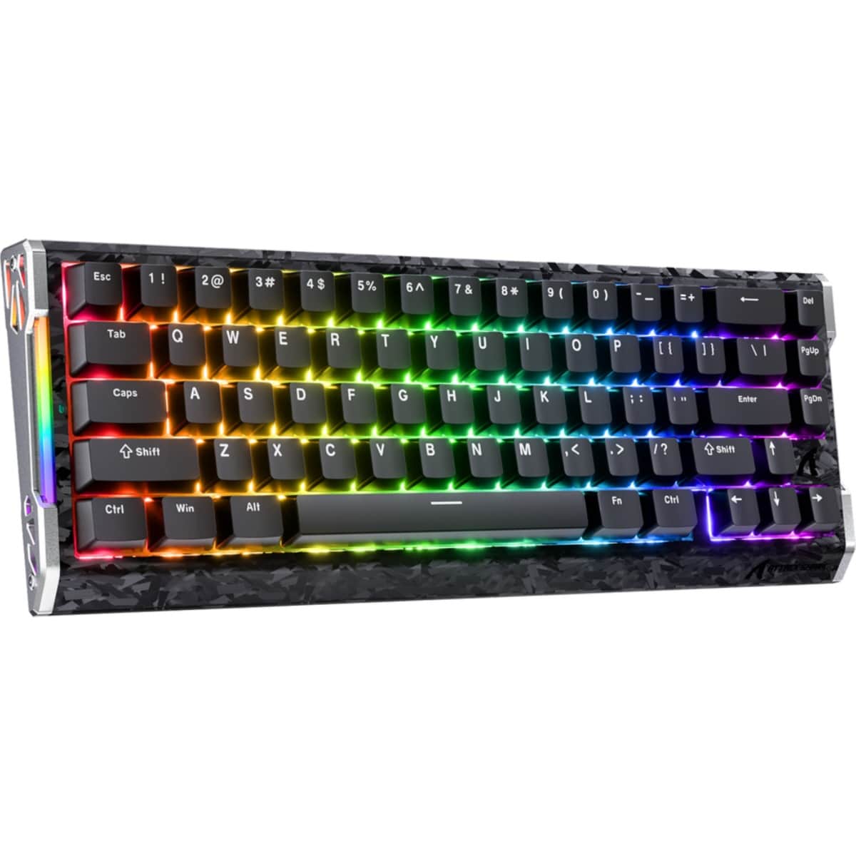 Attack Shark Black R68 HE 8K Rapid Trigger Wired Gaming Keyboard