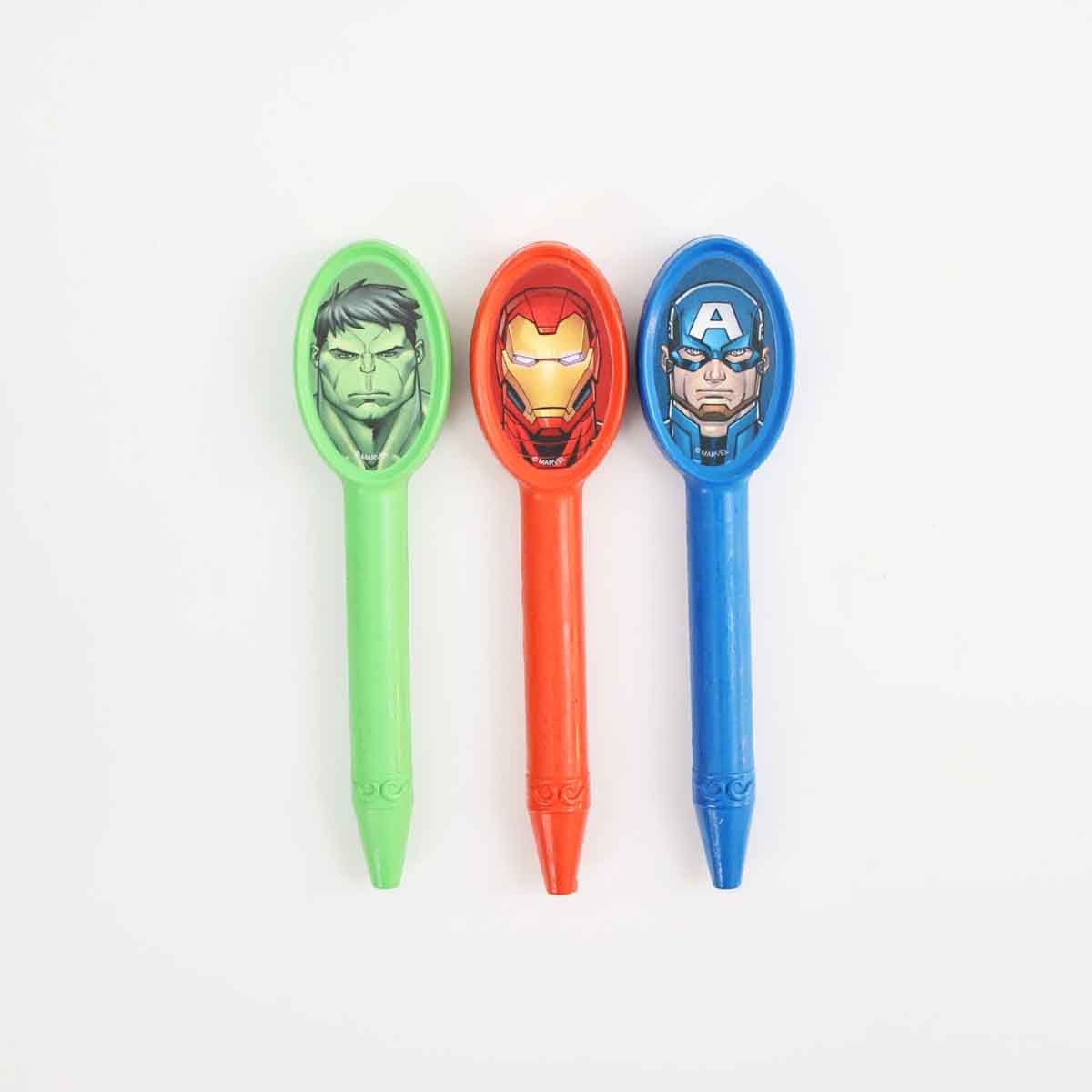 مارفل أفنجرز كتاب أنشطة مع أقلام تلوين بأشكال مميزة، للجنسين، للأعمار من 3 إلى 4 سنوات