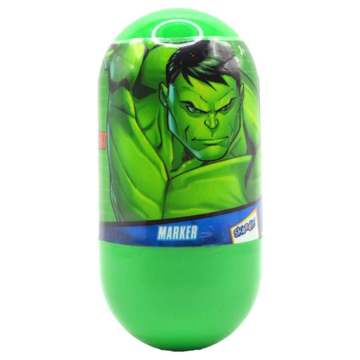 Marvel Avengers 1004511A Hulk Wobbler Marker Unisex, 3-4 Years