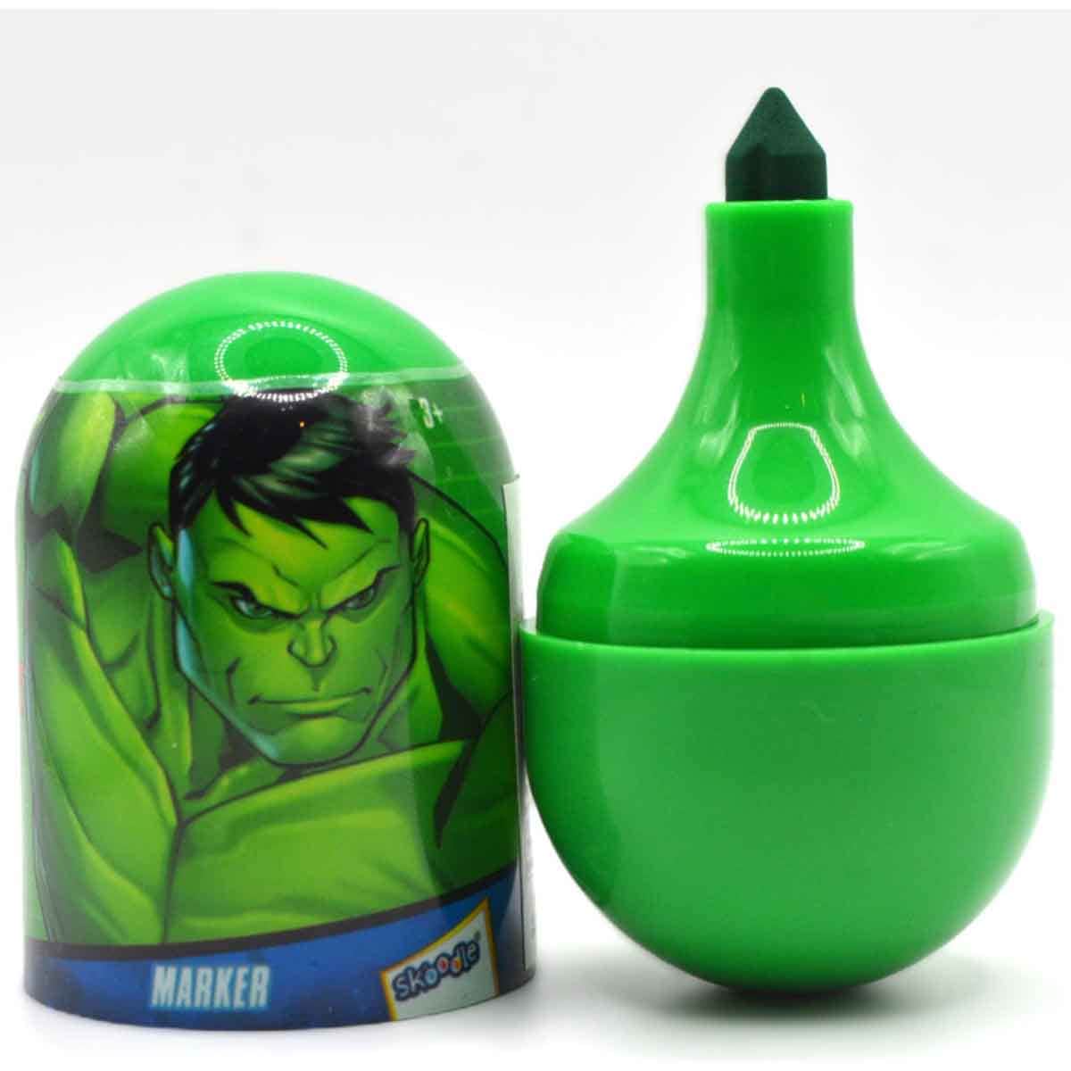 Marvel Avengers 1004511A Hulk Wobbler Marker Unisex, 3-4 Years