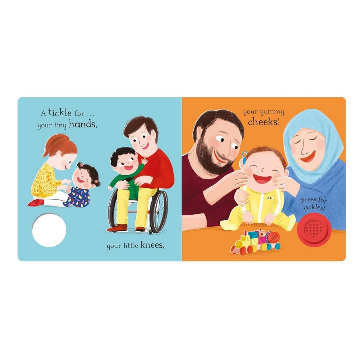 Babies Laugh at Tickles: كتاب صوتي مع زر ضحك عملاق للضغط تأليف الدكتور كاسبار أدامان - 6 يونيو 2024