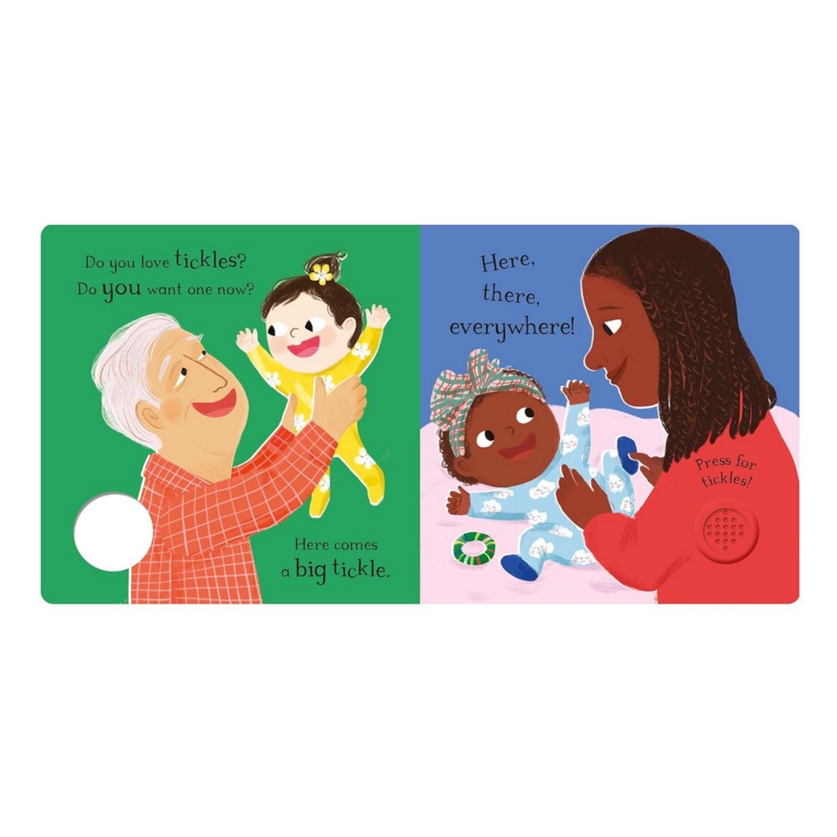 Babies Laugh at Tickles: كتاب صوتي مع زر ضحك عملاق للضغط تأليف الدكتور كاسبار أدامان - 6 يونيو 2024