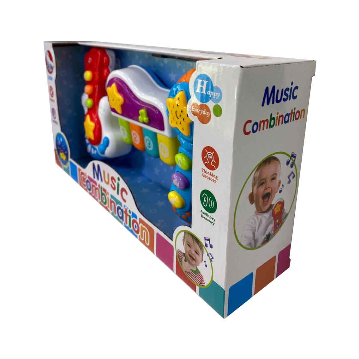 كوس جروب مجموعة آلات موسيقية متنوعة للرضع، من عمر 0 إلى 2 سنة