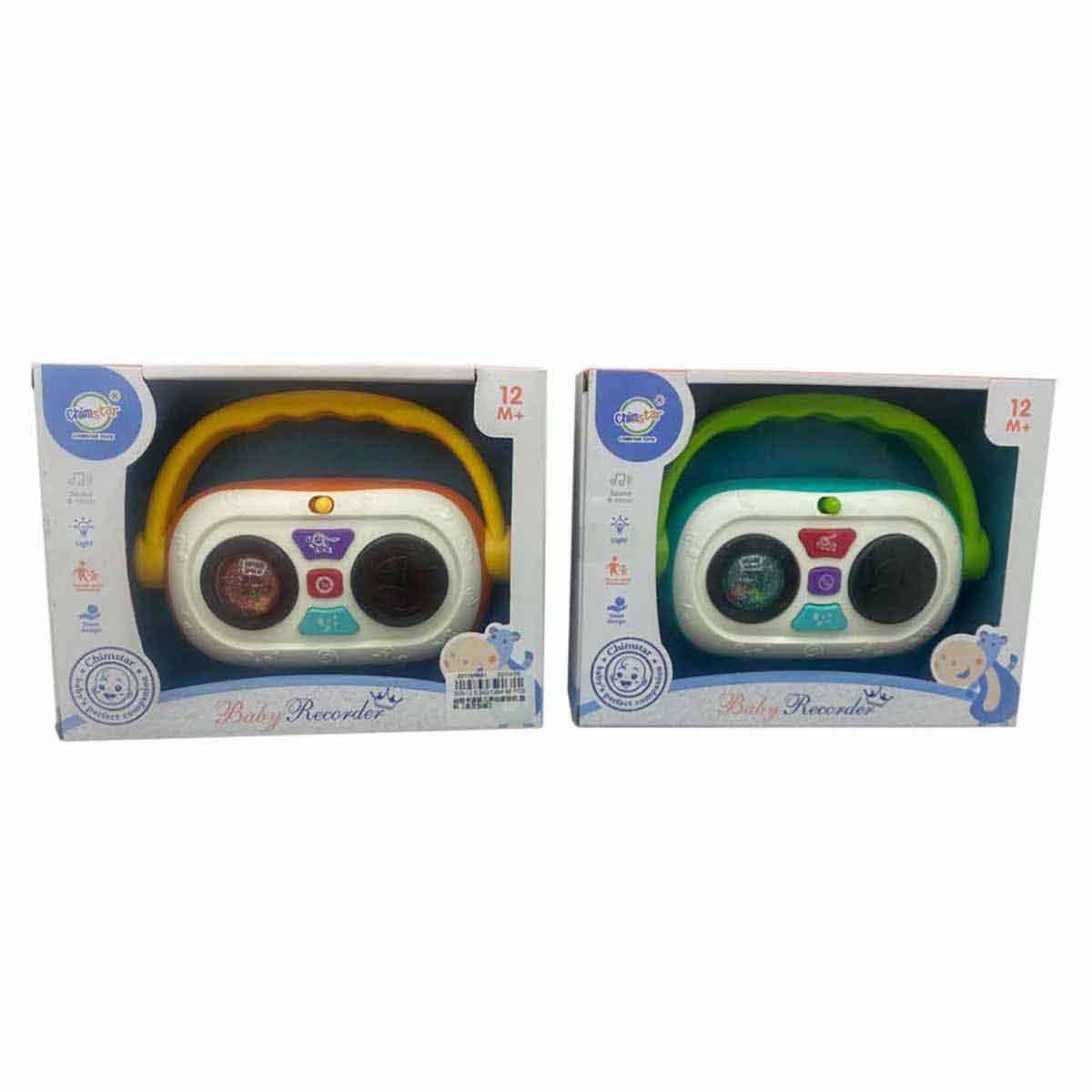 Chimstar Assorted Baby Recorder with Sound & Light Toddler, 0-2 Years