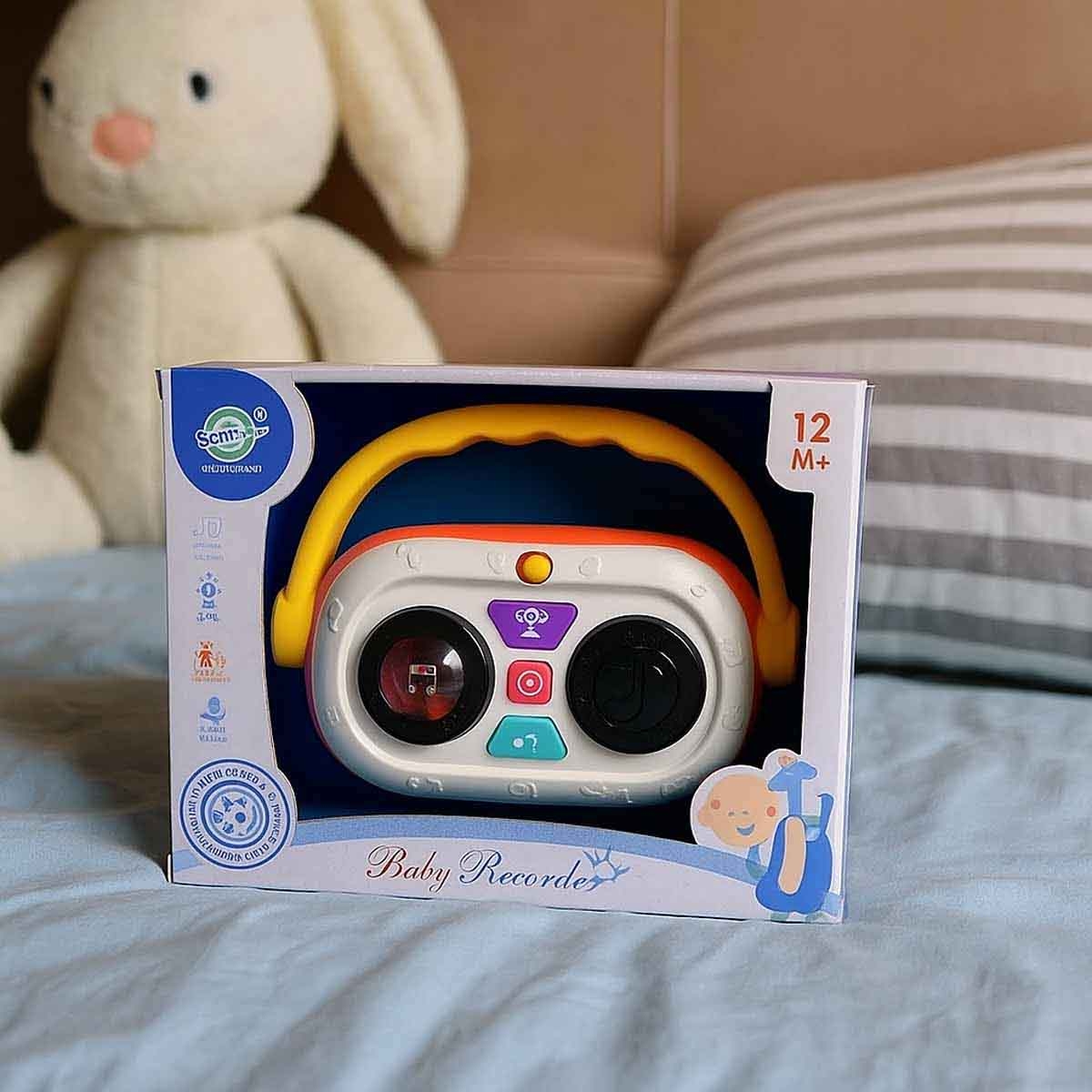 تشيمستار آلة نفخ للأطفال منوعة مع صوت وضوء للأطفال من عمر 0-2 سنوات