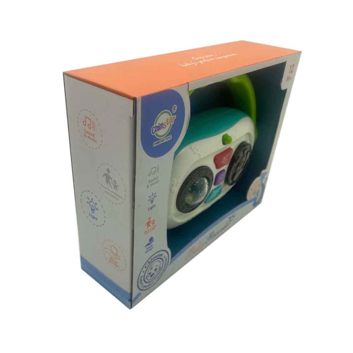 تشيمستار آلة نفخ للأطفال منوعة مع صوت وضوء للأطفال من عمر 0-2 سنوات