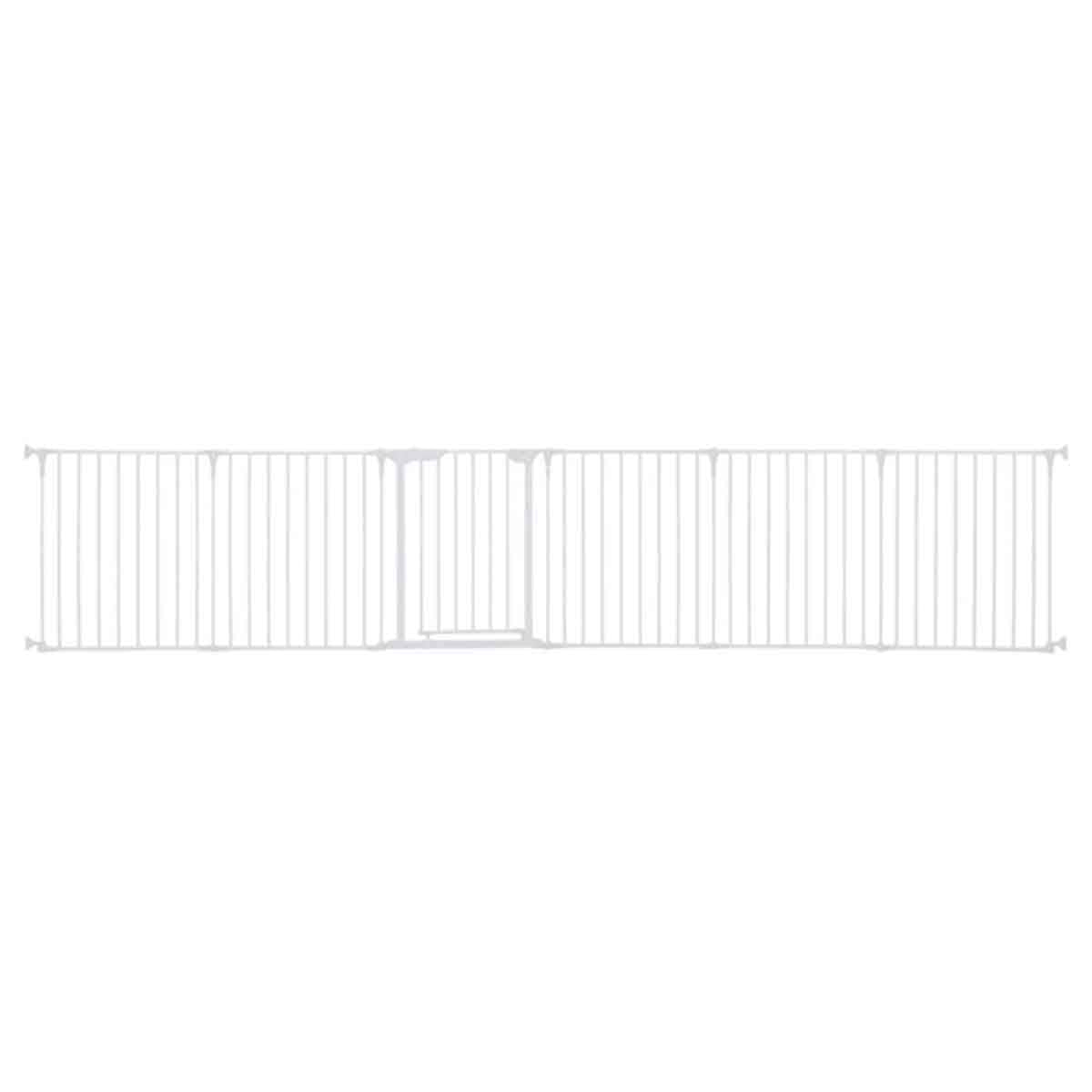 Baby Safe White Convertible Playpen with Mat