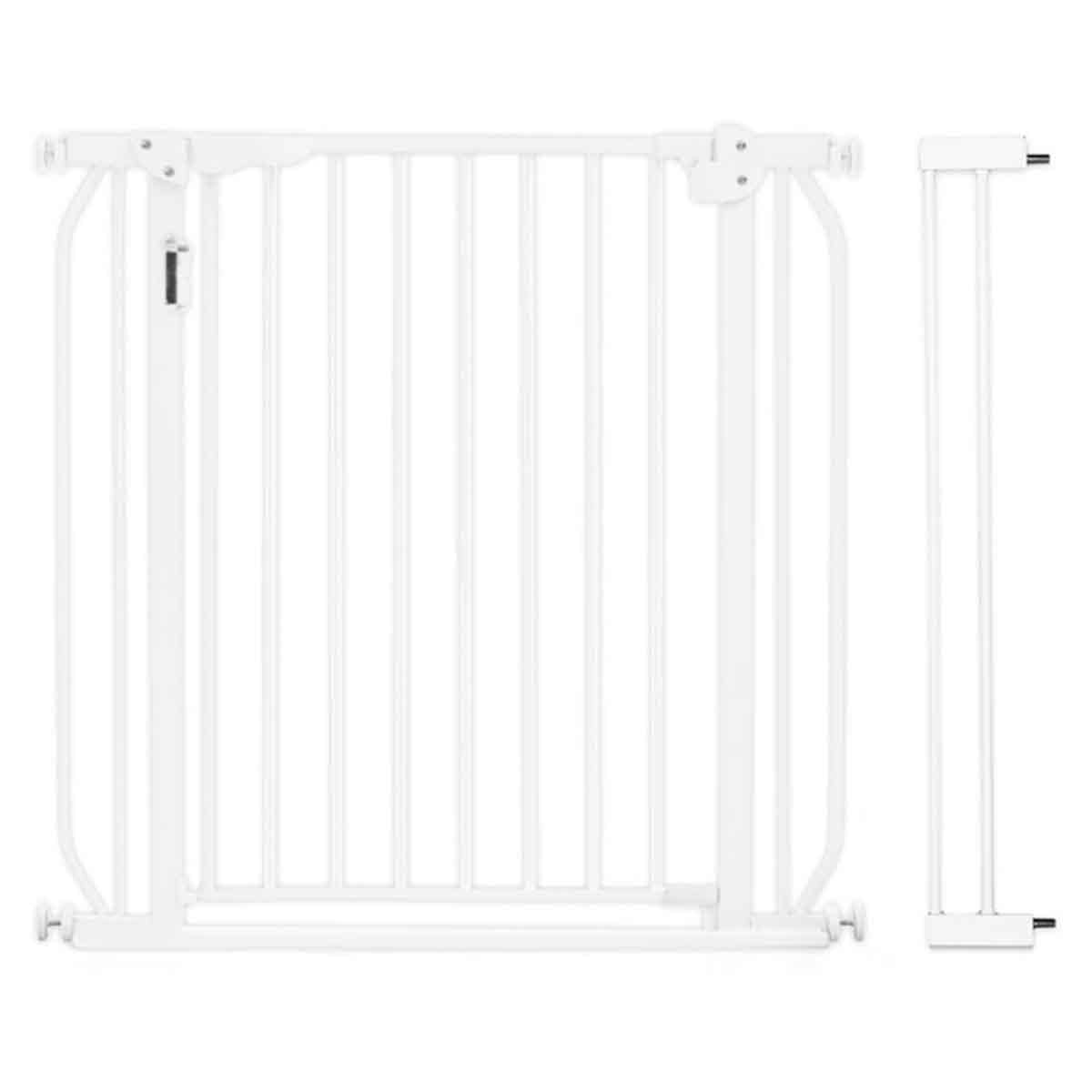 Baby Safe Metal Safety LED Gate with 10cm Extension Unisex, 5-7 Years