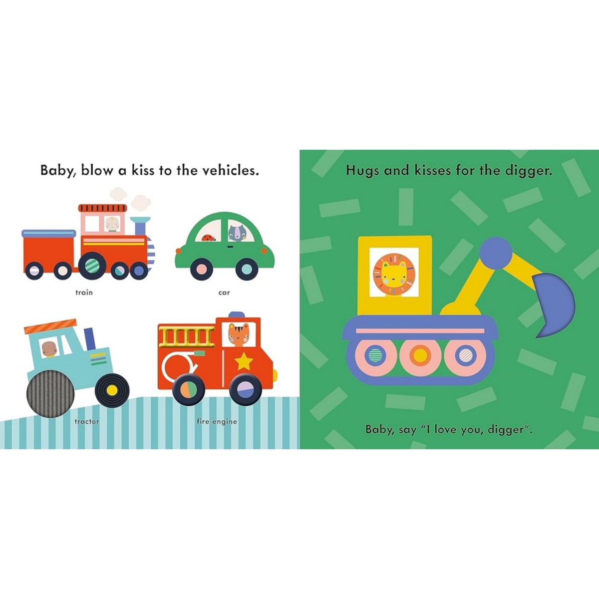 Baby Touch: Hugs and Kisses : كتاب تفاعلي للمس واللعب تأليف ليدي بيرد - 4 أبريل 2024