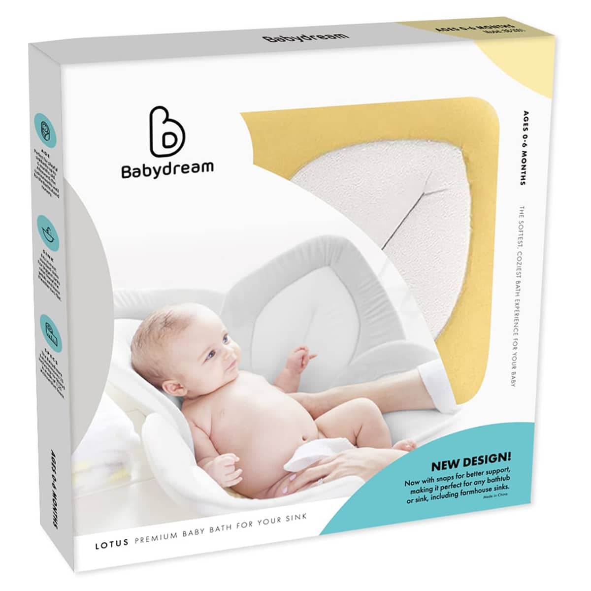 Babydream Baby Bath Bud Toddler, 0-2 Years