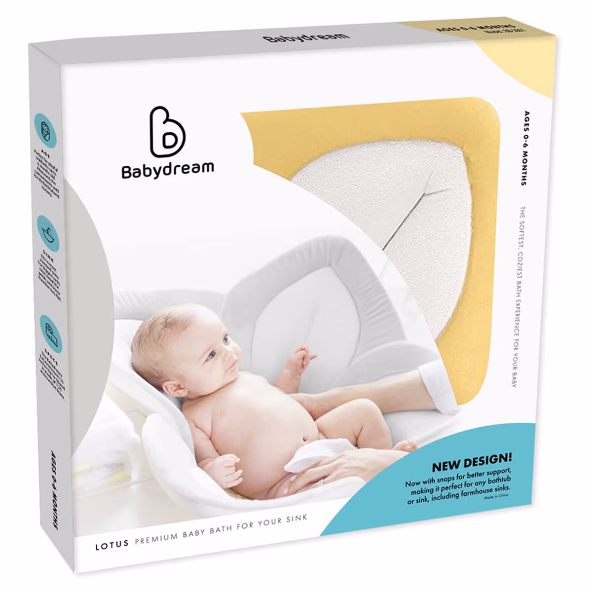 Babydream Baby Bath Bud Toddler, 0-2 Years