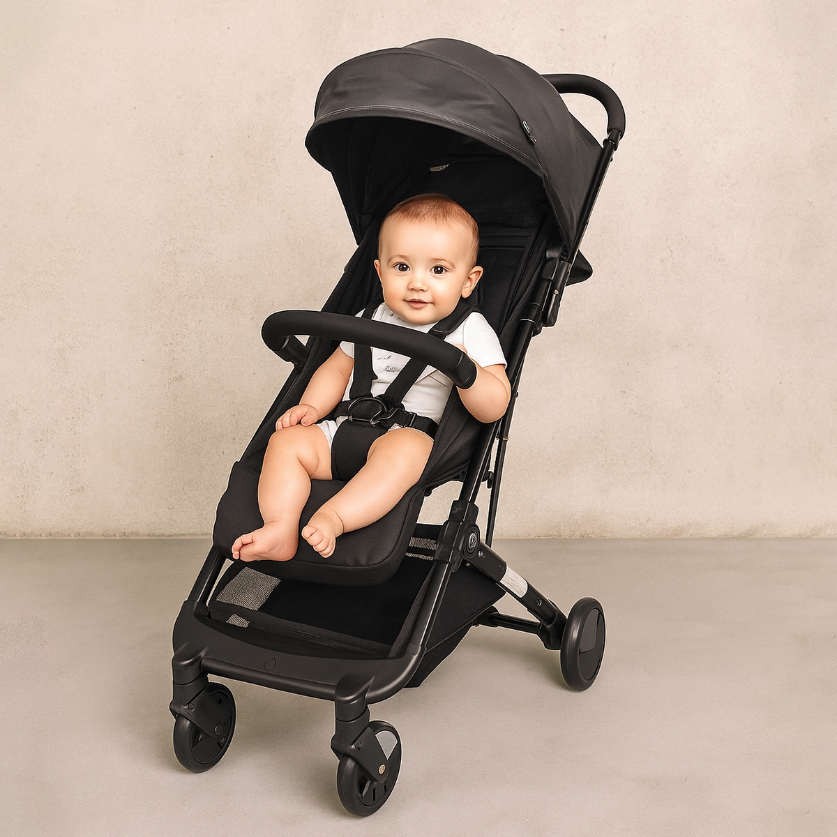 Babydream Bee Black Stroller Toddler, 0-2 Years